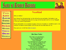 Tablet Screenshot of kinders.sariemarais.com