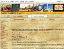 Tablet Screenshot of geskiedenis.sariemarais.com