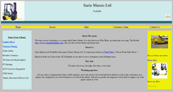 Desktop Screenshot of forklifts.sariemarais.com